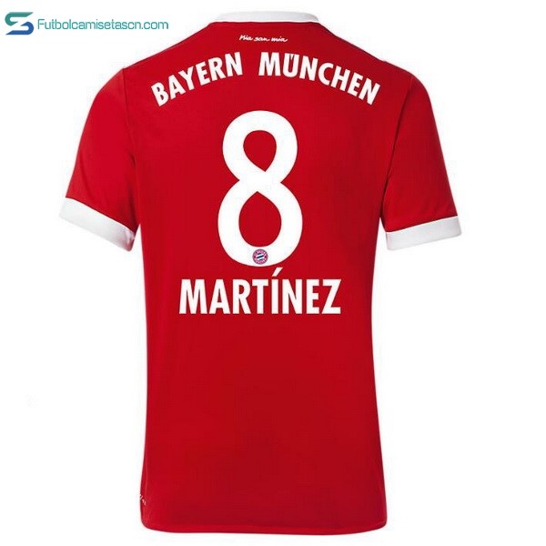 Camiseta Bayern Munich 1ª Martinez 2017/18